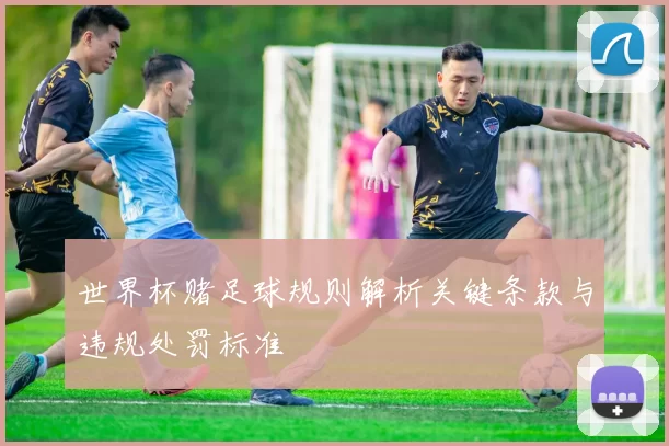 世界杯赌足球规则解析关键条款与违规处罚标准